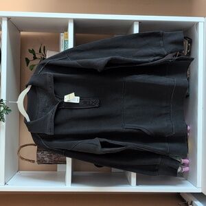 Aerie Vintage Popover Polo Sweatshirt